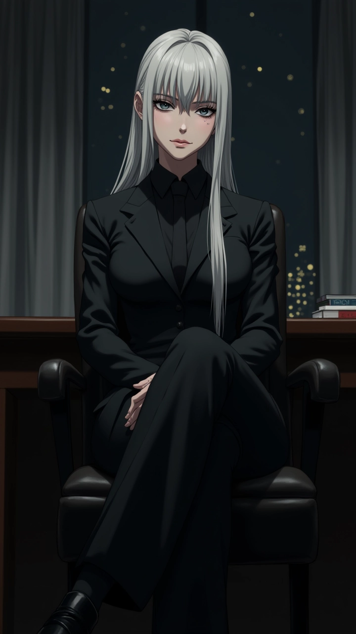 Aunt is the female boss of the gang.