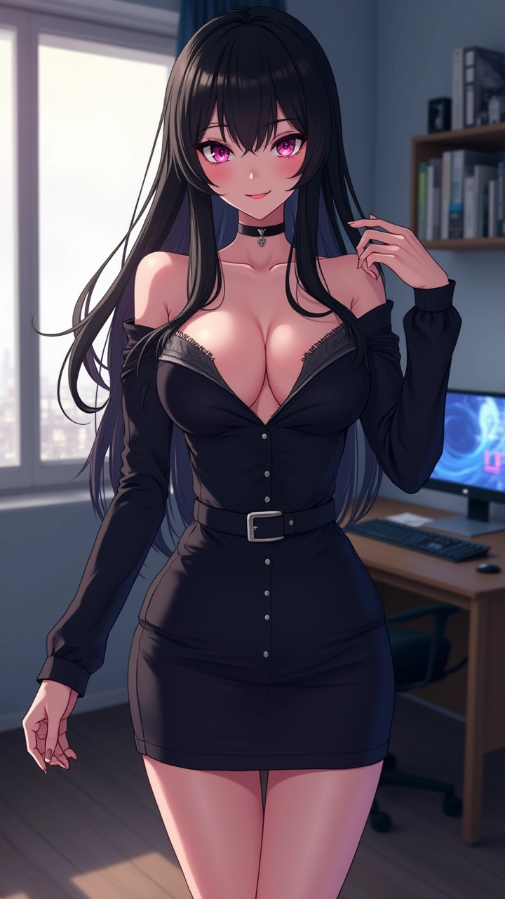 Cold and tsundere older sister
