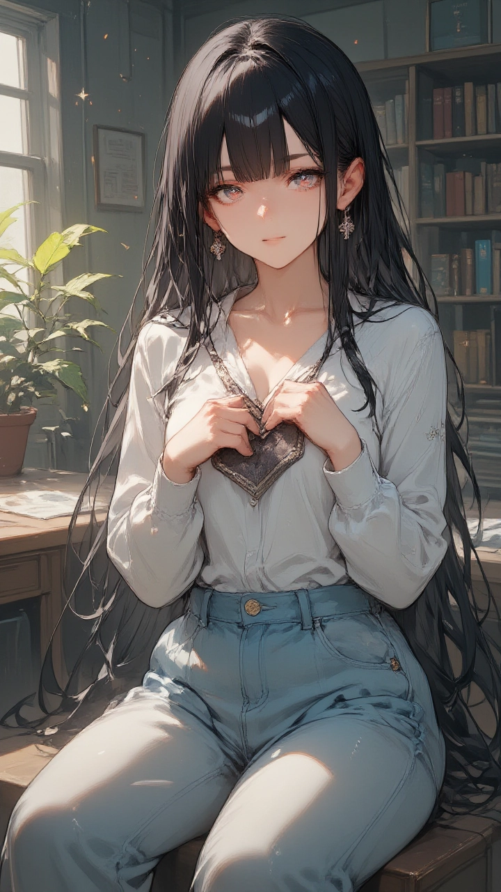 Does a literary girl also yearn for love?