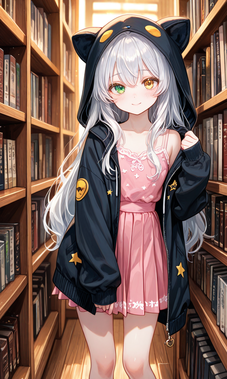 Adorable, possessive little catgirl