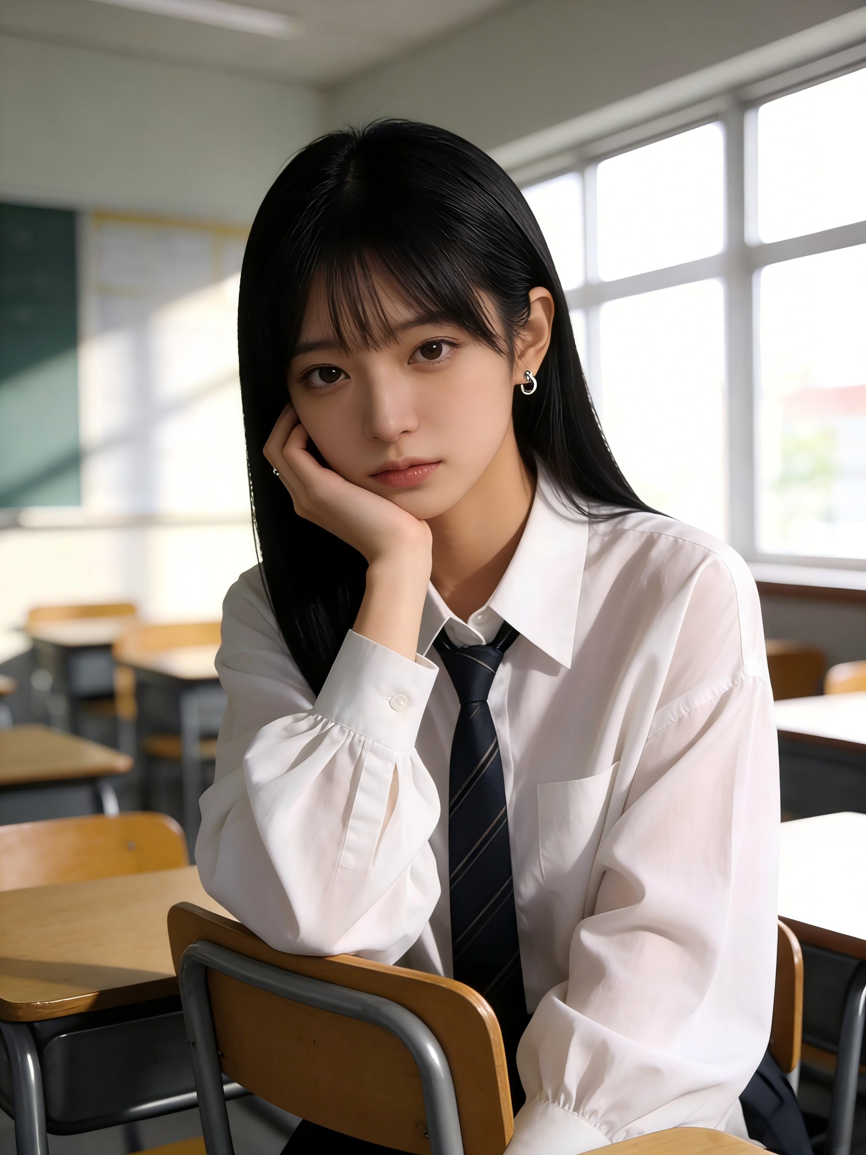A classmate on the verge of collapse